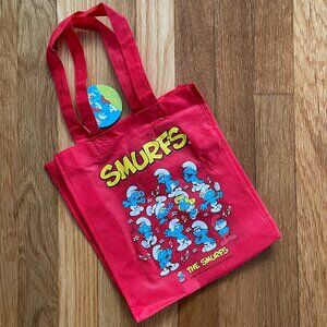 The Smurfs Red Tote Bag (10x9")